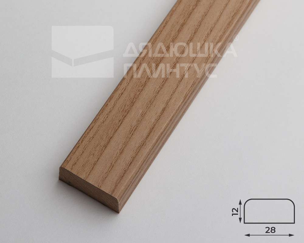 Профиль МДФ ACUPAN PSF 61.08.25401.95 12х25х2760 мм Эльм натуральный