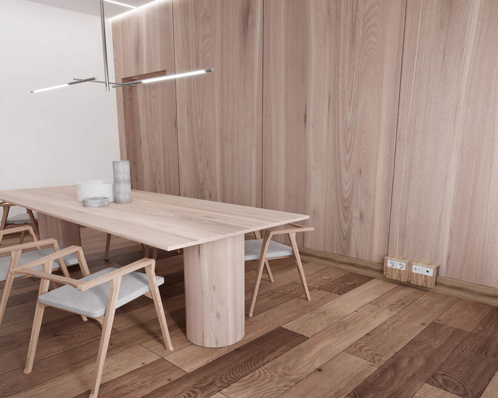 Основание плинтусного кабельного канала, 20х80х2000 мм