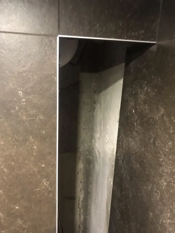 Профиль для внешнего угла 10мм 2,7м нержавеющая сталь MSPK 01-10NSP.2700.001