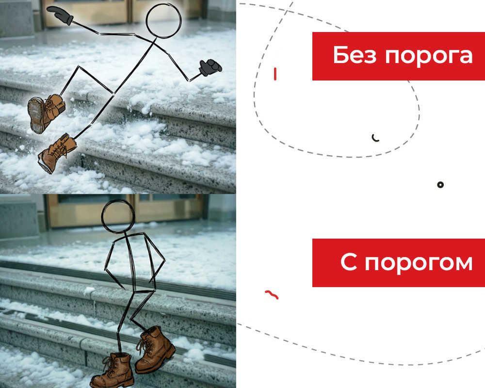 Порог одноуровневый ПС 08.2700.202л Золото