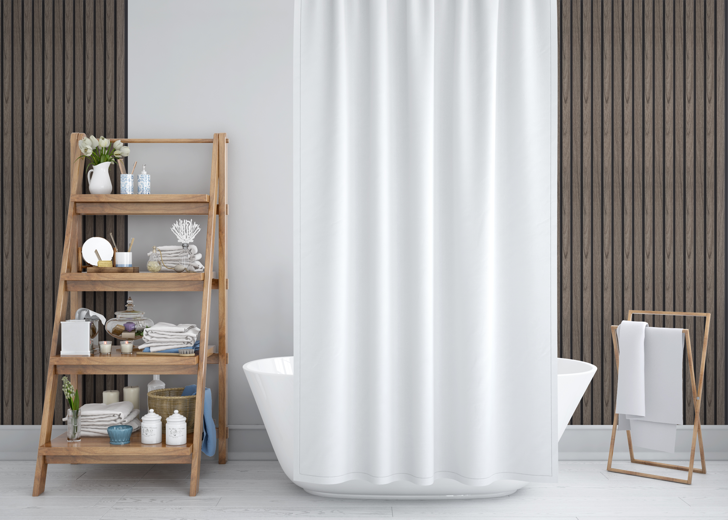 Панель вспененный полистирол ГРЕЙС 3D RAIL 120*2700 мм. Дуб антик