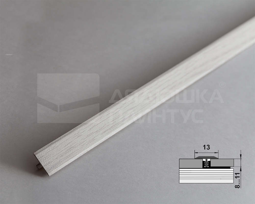 Порог одноуровневый ПС 09.2700.2105 Дуб арктик