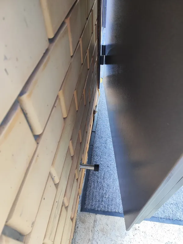 Упор дверной DS009-INOX 85 мм