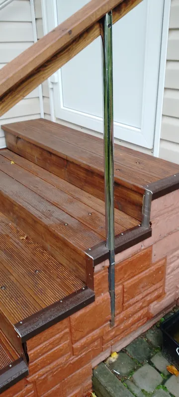 Порог угловой ПУ 02.900.045 Дуб дымчатый