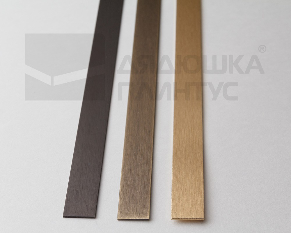 Полоса (латунь/темная патина 3000х10х1,5)