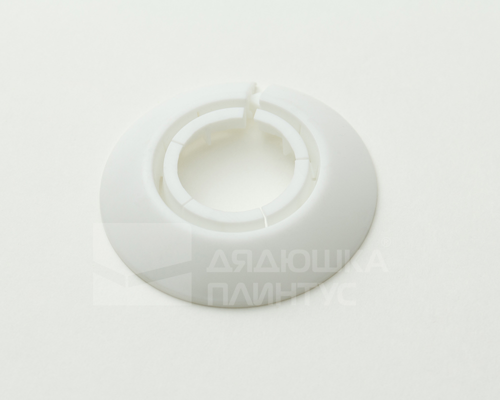 Обвод для труб универсальный ПВХ ИДЕАЛ Ф25-34 001 Белый