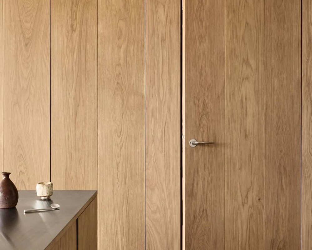 Панель МДФ ACUPAN 61.08.90503.92 плоская 12х90х2760 мм Орех светлый