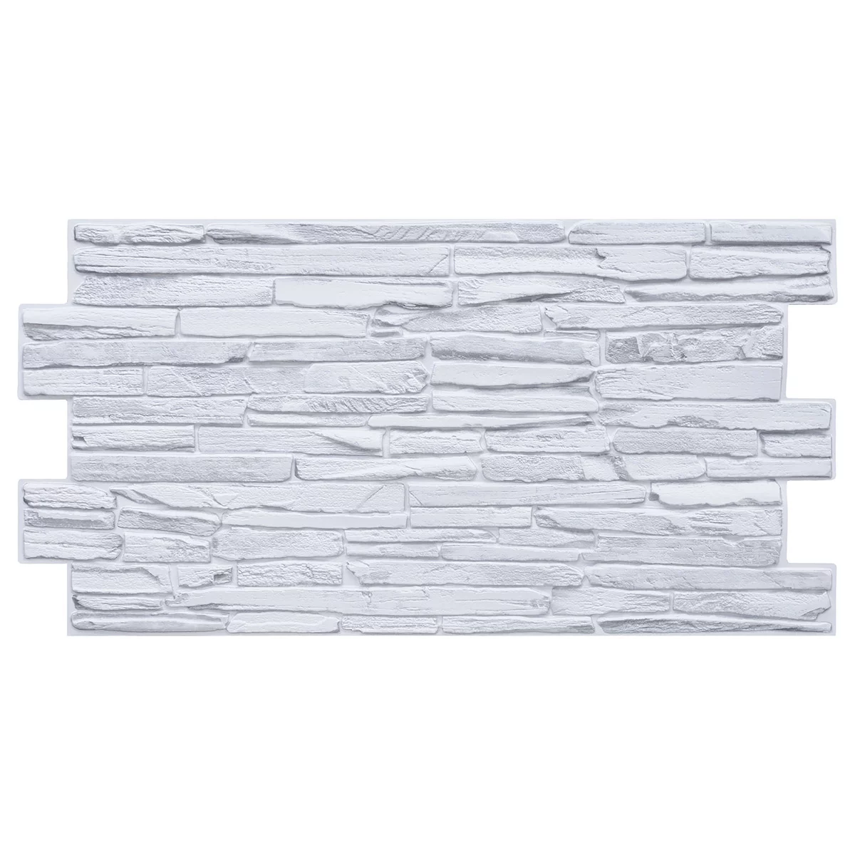 Панель ПВХ ГРЕЙС 980*500 10шт/уп Сланец Кварцит серый. Цена указана за 4,9 м²