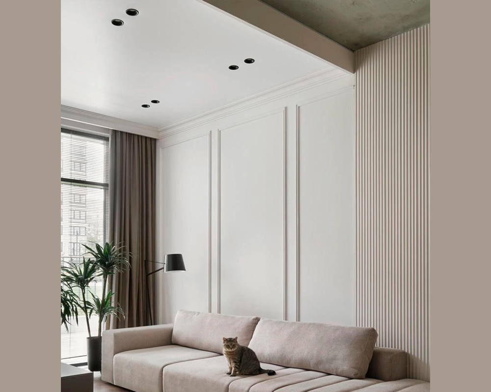 Карниз потолочный NMC LX-71 75*35мм 2м