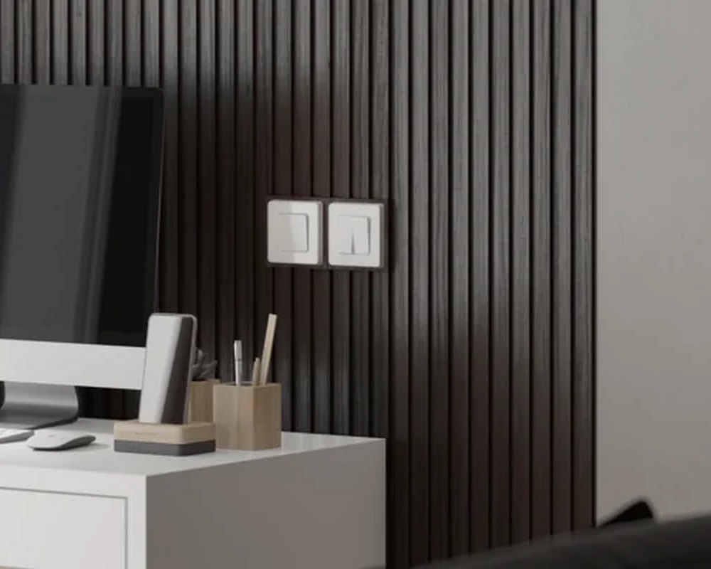 Панель МДФ ACUPAN 61.08.122502.94 рейки 12х122х2760 мм Эльм коричневый