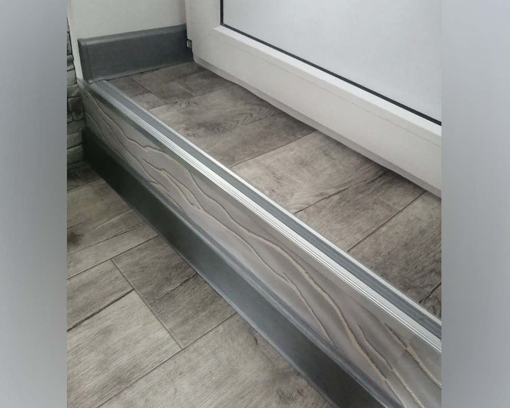 Порог одноуровневый ПС 08.1800.04 Бронза