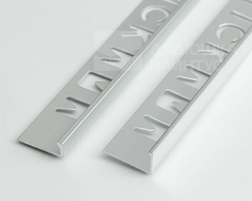 Профиль окантовочный Волшебная палочка MSPK 01-6.2700.01L 6мм 2,7м Серебро Люкс