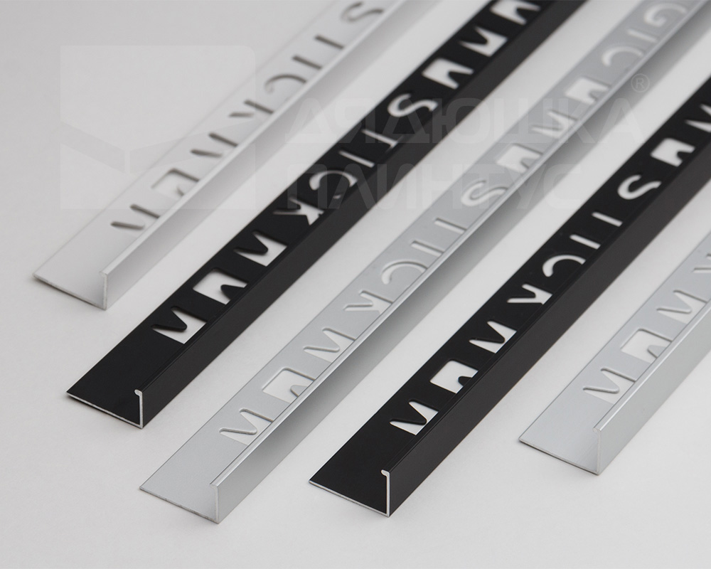 Профиль окантовочный Волшебная палочка MSPK 01.2700.15B 10мм 2,7м Чёрный браш