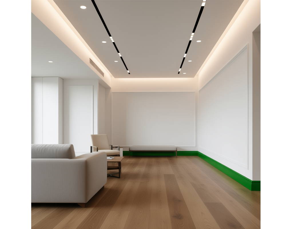 Плинтус СОЛИД 1 UHD 01/80 80*12*2000. Окраска включена в стоимость