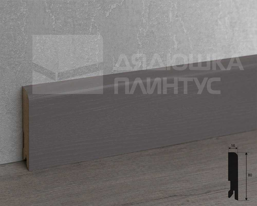 Плинтус МДФ Лука Пл 80МДФ.2700.Point line 24051 Лапачо африканское