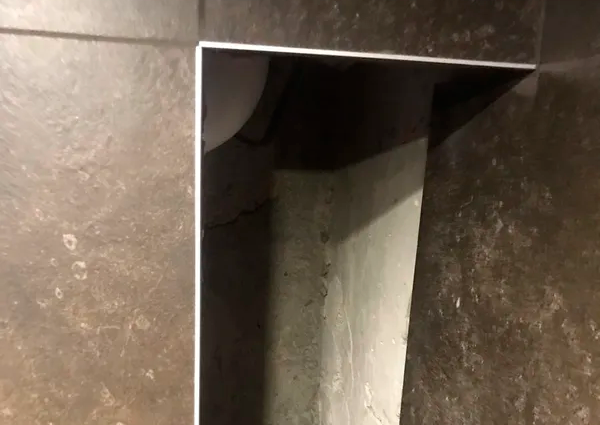 Профиль для внешнего угла 10мм 2,7м нержавеющая сталь MSPK 01-10NS.2700.001