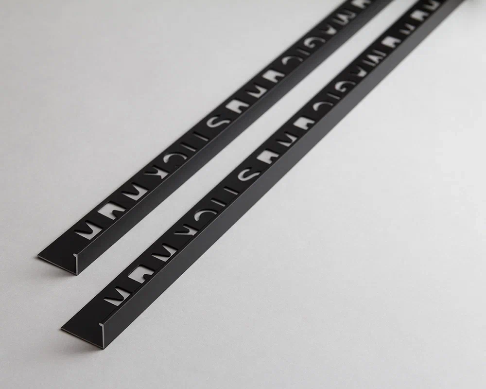 Профиль окантовочный Волшебная палочка MSPK 01.2700.15 10мм 2,7м Чёрный