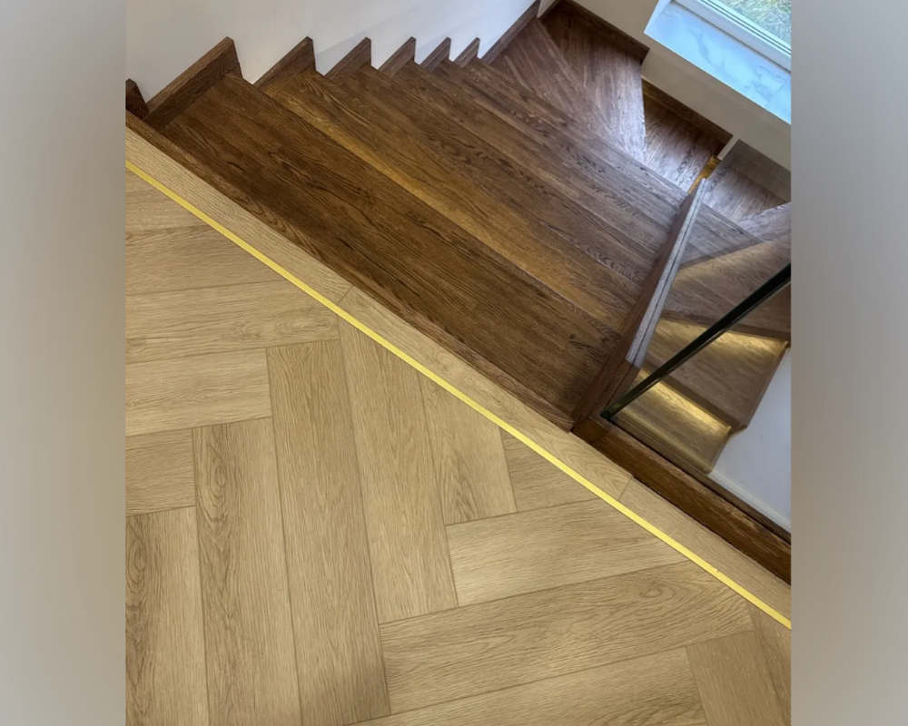 Порог одноуровневый ЛС 10.900.202л Золото